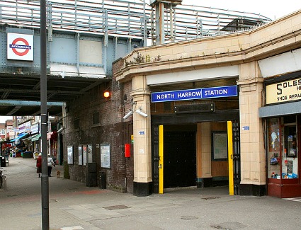 North Harrow Tube Station, London